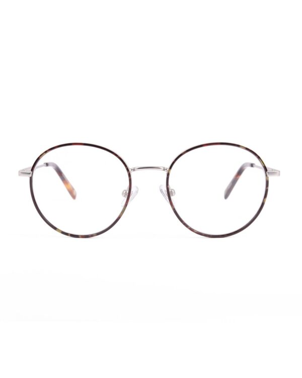 metal round adult optical glasses