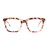 chunky tortoiseshell square adults optical glasses