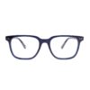 square preppy navy adult optical glasses