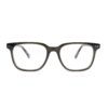 square preppy black adult optical glasses