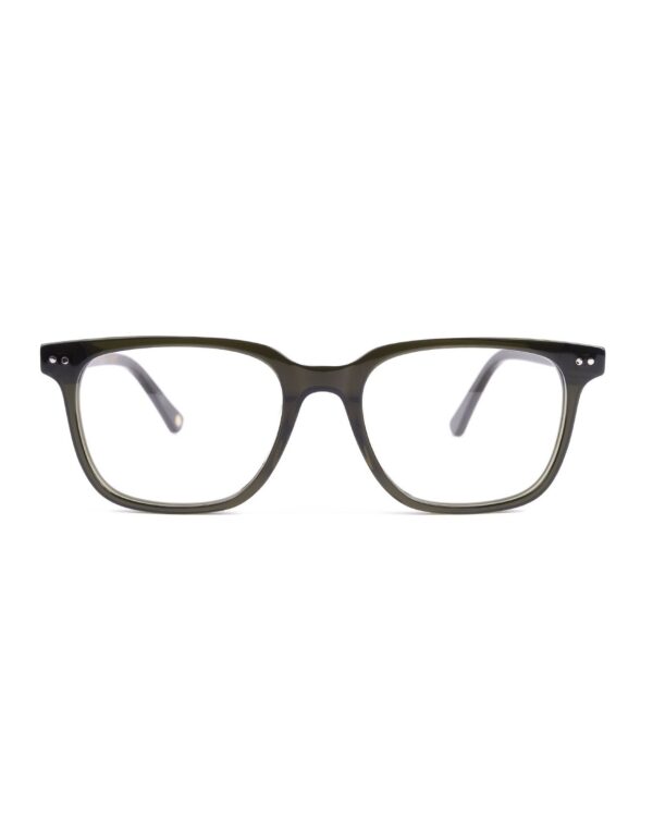 square preppy black adult optical glasses
