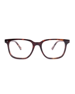 square preppy tortoiseshell adult optical glasses
