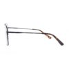 metal aviator black adult optical glasses