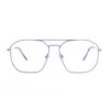 metal aviator blue adult optical glasses
