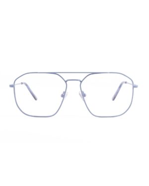 metal aviator blue adult optical glasses