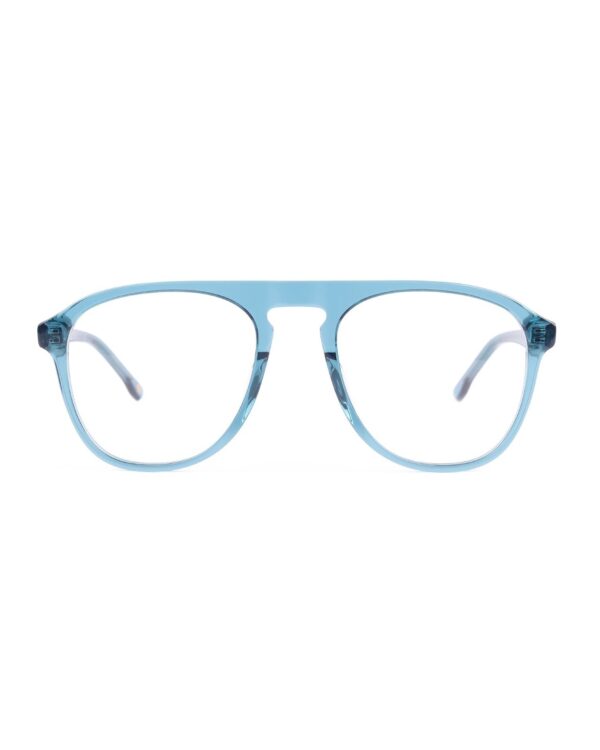 blue acetate aviator adults optical glasses