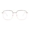 oversized metal gold adult optical frames