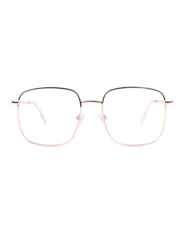 oversized metal gold adult optical frames