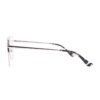 oversized metal silver adult optical frames