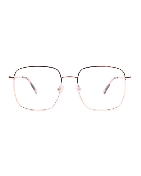 oversized metal gold adult optical frames