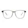 oversized square green acetate adult optical frame