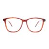 oversized square tortoiseshell acetate adult optical frame