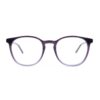 preppy round purple graduated acetate adult optical glasses frames