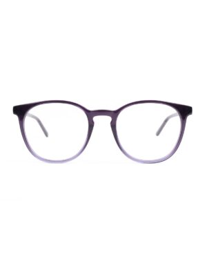 preppy round purple graduated acetate adult optical glasses frames