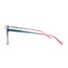 preppy round pink graduated acetate adult optical glasses frames