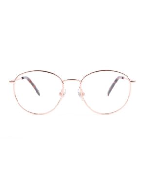 metal round gold adult optical glasses frame