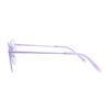 metal round lilac adult optical glasses frame