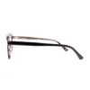 black acetate combination aviator adults optical glasses frame