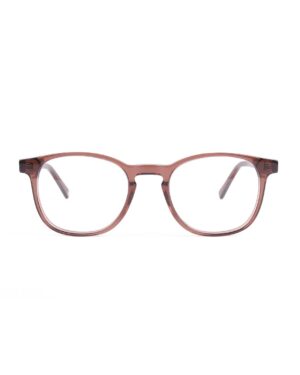teen preppy round brown acetate optical glasses frames