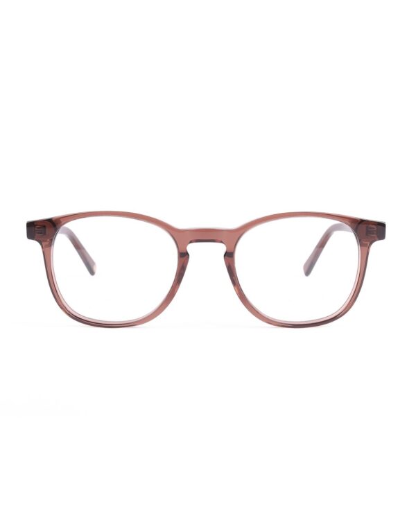 teen preppy round brown acetate optical glasses frames