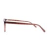 teen preppy round brown acetate optical glasses frames