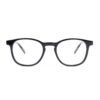 teen preppy round black acetate optical glasses frames
