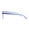 teen preppy round blue acetate optical glasses frames