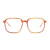 oversized retro square tortoiseshell acetate adult optical glasses frames