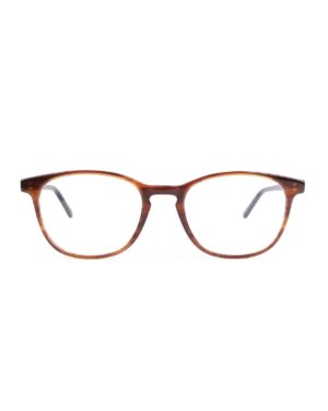 petite preppy key hole round brown acetate adult optical glasses frames