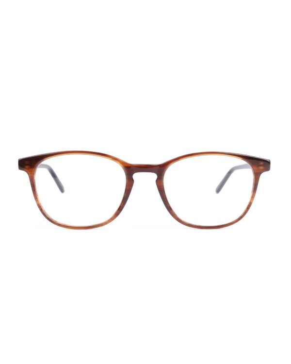 petite preppy key hole round brown acetate adult optical glasses frames
