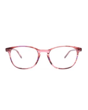 petite preppy key hole round pink horn acetate adult optical glasses frames
