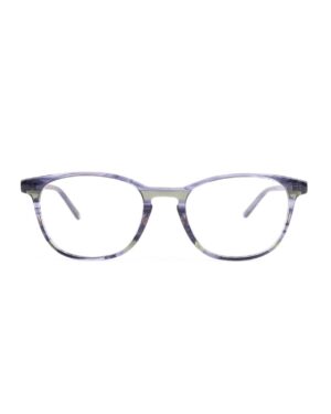 petite preppy key hole round blue horn acetate adult optical glasses frames