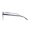petite preppy key hole round blue horn acetate adult optical glasses frames