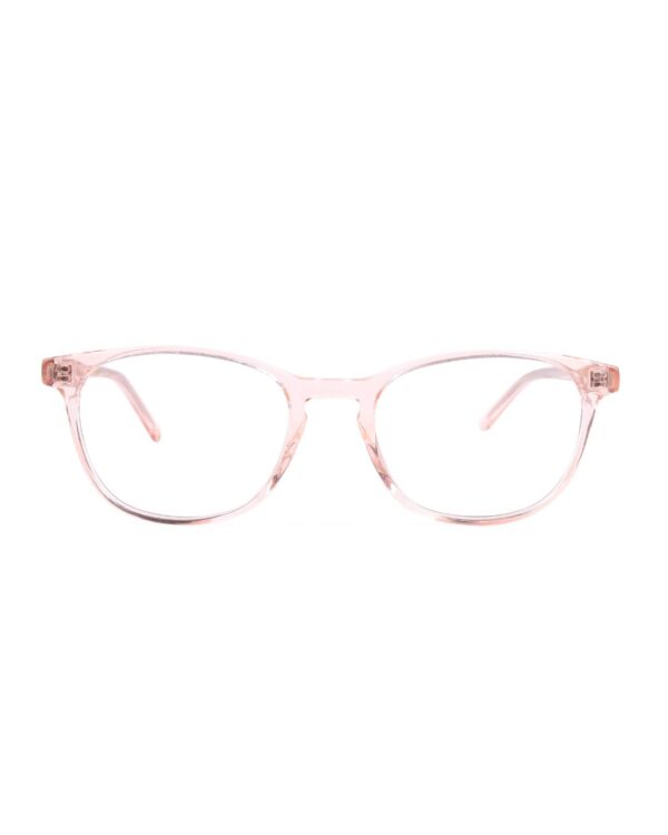 petite preppy key hole round pink acetate adult optical glasses frames