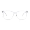 oversized square clear acetate adult optical frames