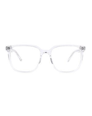 oversized square clear acetate adult optical frames