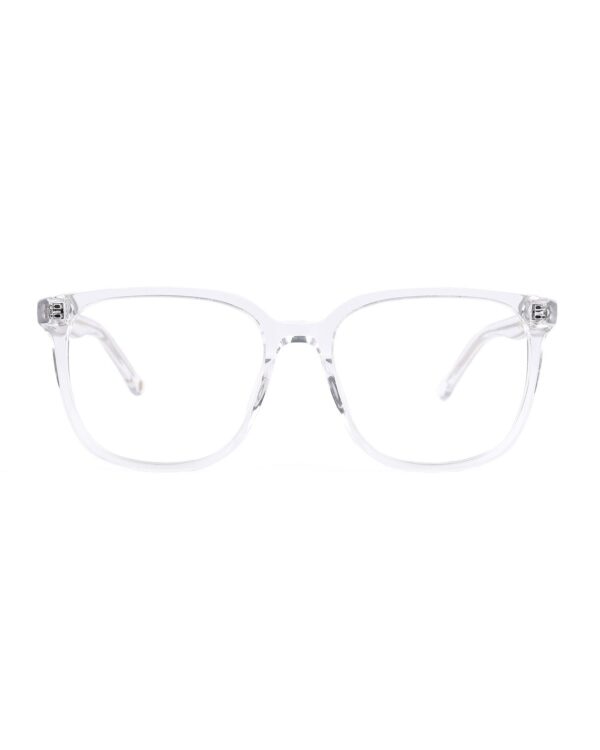 oversized square clear acetate adult optical frames
