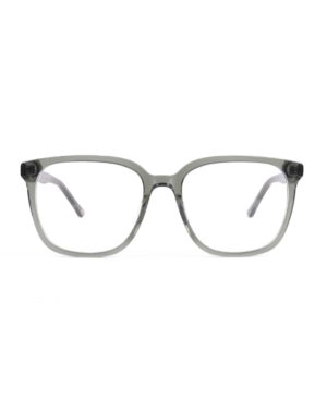 oversized square green acetate adult optical frames