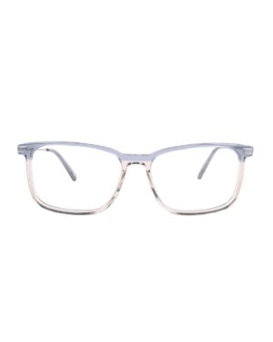 rectangle grey blue combination acetate adult optical frames