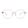 retro chunky oversized square grey crystal acetate adult optical frames