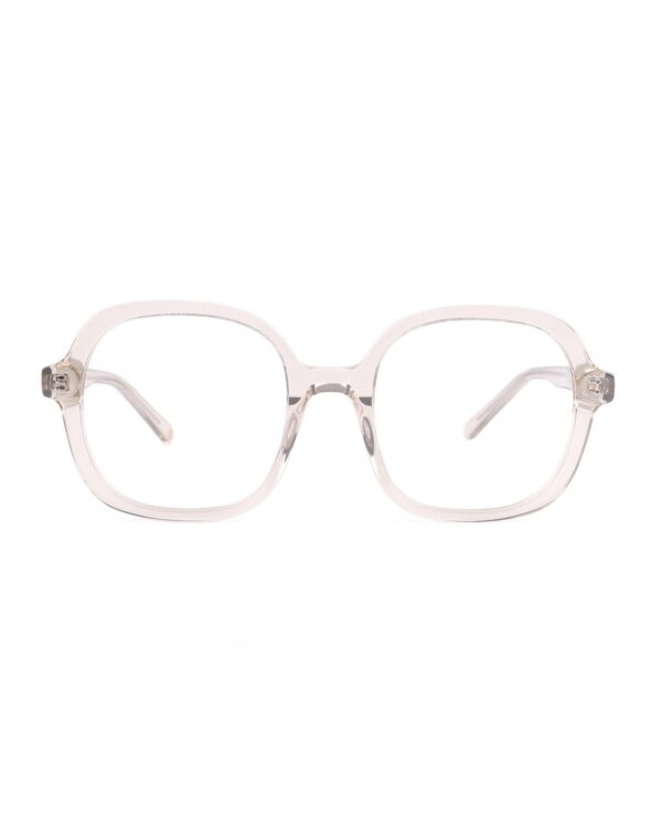 retro chunky oversized square grey crystal acetate adult optical frames