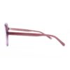 retro chunky oversized square purple crystal acetate adult optical frames