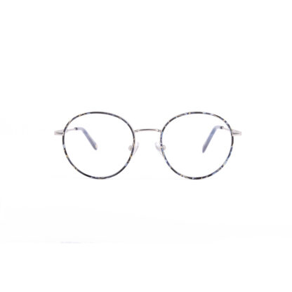 Forever & a Day Unisex Round Blue Tort Optical Glasses