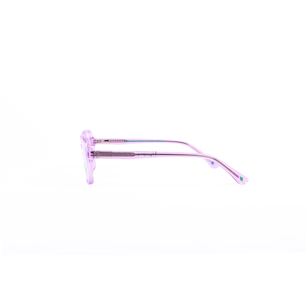 Planet Pop Girls Purple Round Square Optical Glasses