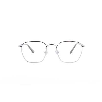 Forever & a Day Womens Small Angular Square Green Optical Glasses