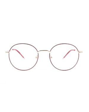 metal round optical glasses adults