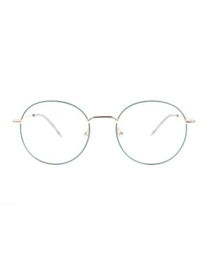 metal round optical glasses adults
