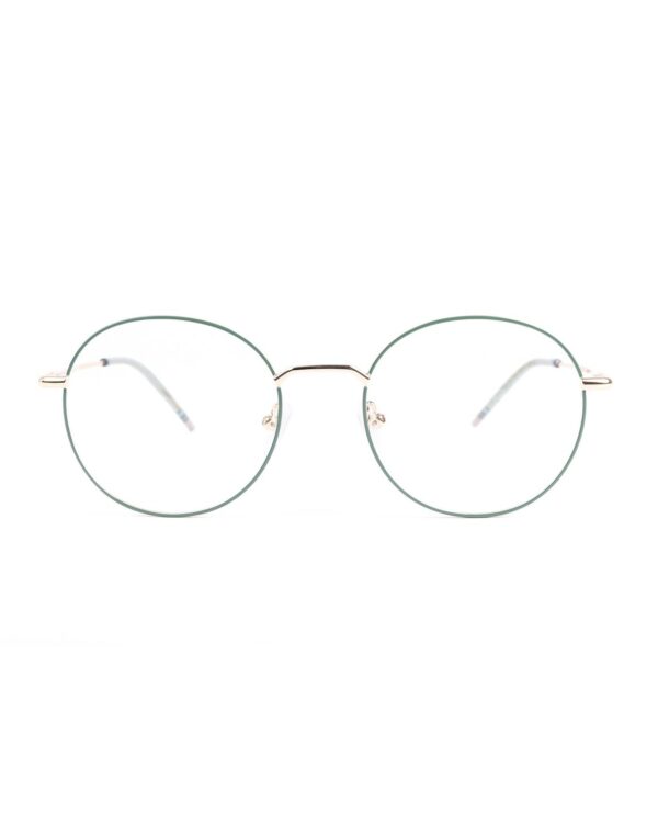 metal round optical glasses adults