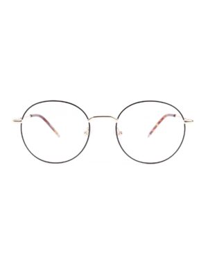 metal round optical glasses adults