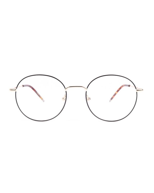 metal round optical glasses adults